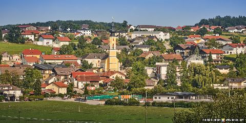 Gemeinde Tarsdorf Bezirk Braunau Dorfansicht (Dirschl Johann) Österreich BR